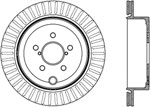 StopTech Scion FR-S Sport Slotted Brake Rotor, Rear Right; 2013-2016