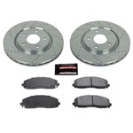 Power Stop 17-19 Chrysler Pacifica Front Z23 Evolution Sport Brake Kit; 2017-2019