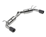 MBRP 19-23 Mazda 3 Hatchback T304SS 2.5in Axle-Back, Dual Rear Exit w/Carbon Fiber Tips; 2019-2023