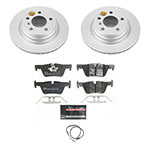 Power Stop 14-16 BMW 228i Rear Euro-Stop Brake Kit; 2014-2016