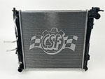 CSF 14-15 Kia Optima 2.0L OEM Plastic Radiator; 2014-2015