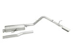 Gibson 2020 Jeep Gladiator JT Rubicon 3.6L 3in Cat-Back Single Exhaust - Stainless; 2020-2024