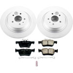 Power Stop 13-19 Ford Fusion Rear Z17 Evolution Geomet Coated Brake Kit; 2013-2019