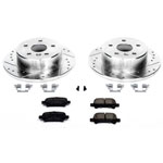 Power Stop 00-04 Toyota Avalon Rear Z23 Evolution Sport Brake Kit; 2000-2004