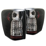 Spyder Jeep Grand Cherokee ( LED Indicator ) LED Tail Lights - Black - (ALT-YD-JGC99-LED-BK)