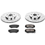 Power Stop 2017 Buick Regal Front Z23 Evolution Sport Brake Kit; 2017-2017