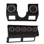 Autometer 87-96 Jeep Wrangler YJ 7pc Direct-Fit Dash Gauge Kit; 1987-1996