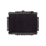 Omix Radiator 2 Row Aluminum- 74-80 Jeep CJ V6/V8; 1974-1980