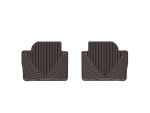 WeatherTech 2012+ BMW 3-Series (F30) Rear Rubber Mats - Cocoa