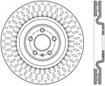 StopTech Ford Mustang Sport Slotted Brake Rotor, Front Right; 2013-2014