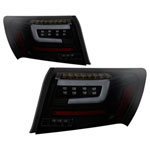 Spyder 08-11 Subaru Impreza WRX 4DR LED Tail Lights - Black Smoke ALT-YD-SI084D-LED-BSM; 2008-2011