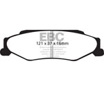 EBC 03-04 Cadillac XLR 4.6 Greenstuff Rear Brake Pads