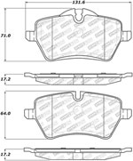 StopTech Street Select Brake Pads Mini Cooper S, Front