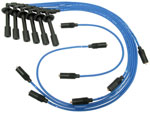 NGK Porsche 911 1974-1965 Spark Plug Wire Set; 1965-1974