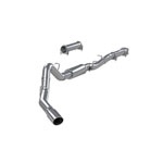 MBRP GM 2500/3500 Duramax, Ec/Cc Cat Back, Single Side Aluminized; 1992-2005