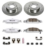 Power Stop 04-05 Chevrolet Classic Front Z26 Street Warrior Brake Kit; 2004-2005