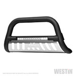 Westin 2020 Chevy Silverado 2500/3500 Ultimate LED Bull Bar - Textured Black; 2020-2022