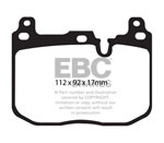 EBC 14+ BMW M3 3.0 Twin Turbo (F80) Redstuff Front Brake Pads