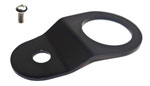 Torque Solution Radiator Mount (Black) : Mitsubishi Evolution 7/8/9; 2005-2006