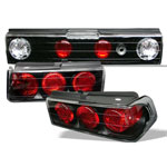 Spyder Honda CRX Altezza Tail Lights - Black - (ALT-YD-HCRX88-BK)