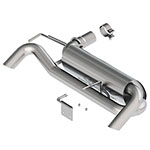 Ford Racing 21-23 Bronco 2.3L High Clearance Exhaust System; 2021-2024