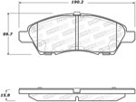 StopTech Street Brake Pads Nissan Versa, Front