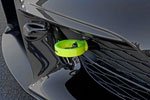 Perrin 2020 Toyota Supra Tow Hook Kit (Front) - Neon Yellow; 2020-2022