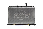 CSF 07-11 Kia Rio 1.6L OEM Plastic Radiator