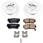 Power Stop 1998 Chevrolet Tracker Front Z17 Evolution Geomet Coated Brake Kit; 1998-1998