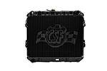 CSF 84-88 Toyota 4Runner 2.4L OEM Plastic Radiator; 1984-1988