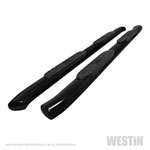 Westin 2020 Jeep Gladiator PRO TRAXX 5 WTW Oval Nerf Step Bars - Black; 2020-2024