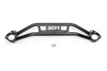 BMR 08-18 Dodge Challenger Front Strut Tower Brace - Black Hammertone (Twin Tube Design); 2008-2018