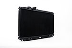 CSF 93-98 Toyota MK4 Supra Radiator - Black Finish; 1993-1998