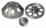 Torque Solution Lightweight WP/Crank/Alt Pulley Combo (Silver): Hyundai Genesis Coupe 3.8 2010+; 2010-2014