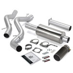 Banks Power 06-07 Chevy 6.6L ECLB Monster Exhaust System - SS Single Exhaust w/ Black Tip; 2006-2007