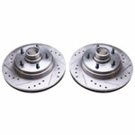 Power Stop 86-89 Buick Electra Front Evolution Drilled & Slotted Rotors - Pair