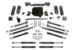 Fabtech 2020 Jeep Gladiator JT 6 Cyl 4WD 3in Crawler System w/Stealth Shocks; 2020-2024