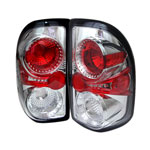 Spyder Dodge Dakota Altezza Tail Lights - Chrome - (ALT-YD-DDAK97-C); 1997-2004