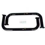 Rugged Ridge Nerf Bars Black 76-86 Jeep CJ7; 1976-1986