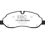 EBC 15+ Ford Transit 2.2 TD Ultimax2 Front Brake Pads