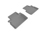 3D MAXpider 2016-2017 Infiniti QX50 Kagu 2nd Row Floormats - Gray; 2016-2017