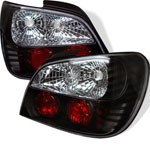 Spyder Subaru Impreza WRX / Sti 4Dr (Not Fit Wagon) Altezza Tail Lights - Black - (ALT-YD-SI01-BK)