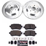 Power Stop 04-07 Ford Freestar Rear Z23 Evolution Sport Brake Kit; 2004-2007