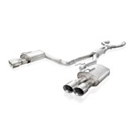 Stainless Works 2008-09 Pontiac G8 GT 3in Catback Systemt X-Pipe Turbo Chambered Muffler 3.5in Tips; 2008-2009