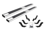 Go Rhino 20-20 Jeep Gladiator JT 6in OE Xtreme II Complete Kit w/SideSteps + Brkts; 2020-2024