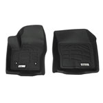 Westin 2013-2018 Ford Escape Wade Sure-Fit Floor Liners Front - Black; 2013-2018