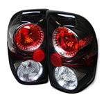 Spyder Dodge Dakota Altezza Tail Lights - Black - (ALT-YD-DDAK97-BK); 1997-2004