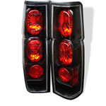 Spyder Nissan Hardbody Altezza Tail Lights - Black - (ALT-YD-NH86-BK); 1986-1997