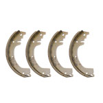 Omix Brake Shoes 53-71 Jeep CJ Models; 1953-1971