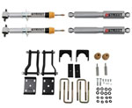 Belltech LOWERING Kit 2019+ Ford Ranger 2WD 2in Front/4in Rear; 2019-2022